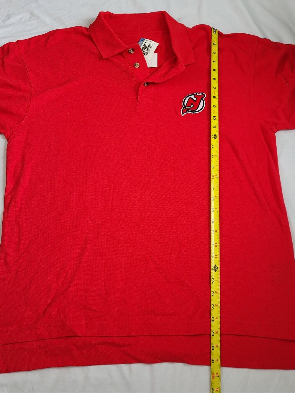 New Jersey Devils Polo Men's XL Red Active by Knights Athletics Fan Streetwear